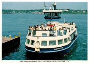 Canada Halifax The Dartmouth-Halifax Ferry Serving The Twin Cities Since 1752