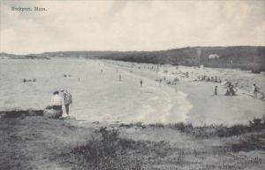 Beach Scene Rockport Massachusetts Albertype