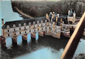 BR27785 Chateau de chenonceaux vue aerienne france