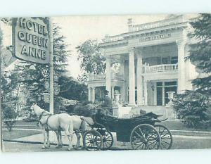 1940's HOTEL SCENE New Bern - Near Jacksonville North Carolina NC H1570