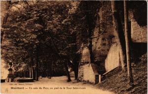 CPA MONTBARD - Un coin du Parc au pied de la Tour St-Louis (586465)