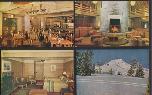 Lot 4 OR MT HOOD Timberline Lodge Interiors Bedroom, Coffee Shop, Lobby - Chrome