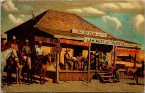 Texas Langtry The Judge Roy Bean Museum 1971