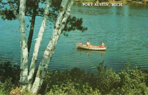 PC6795  ROWBOAT RIDE, PORT AUSTIN, MICHIGAN