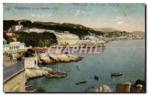 Postcard Old Marseille The Corniche