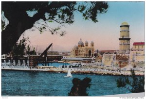 Fort Saint Jean, Cathedral, Sail Boat, MARSEILLE, Bouches Du Rhone, France, 5...