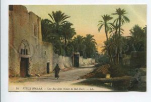 425810 ALGERIA BISKRA Bab-Darb street Vintage LL postcard