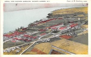 Aerial View Sackets Harbor, New York