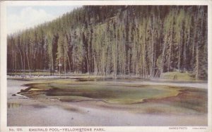 Emerald Pool Yellowsstone Park Wyoming