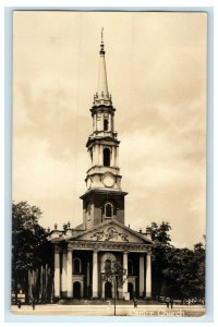 c1910's New Congregational Church New Haven Connecticut CT RPPC Photo Postcard 