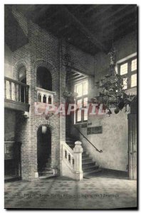 Old Postcard Bruges Entree black house