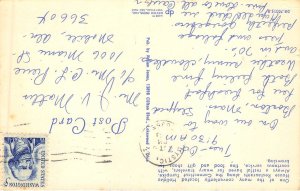 Mystic Connecticut 1965 Postcard Holiday House Restaurant