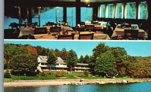 Vintage Postcard Point View Inn & Motel Deep Creek Lake Oakland Maryland MD