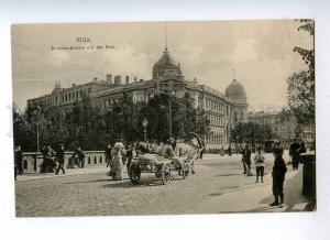 191769 LATVIA RIGA Suvorov bridge Postamt Vintage postcard