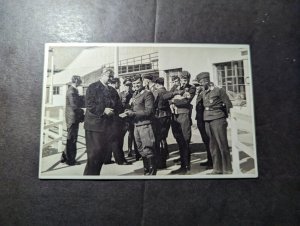 Mint Germany PPC Postcard German Soldiers in Channel Islands WWII Portrait Photo