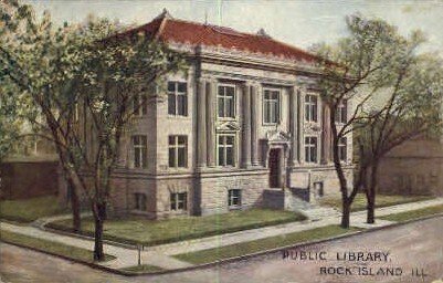 Public Library - Rock Island, Illinois IL