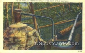 Moonshine Still - Misc, North Carolina NC Postcard