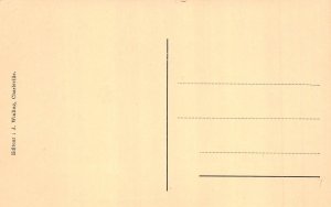 A233 France Charleville Square de la Gare Pont Rustique Kiosk vintage postcard