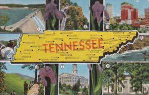 Map Of Tennessee