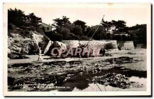 Old Postcard La Bernerie Rocks And Coin De La Plage De La Nasse has Patorie f...