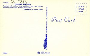 HI - Kilauea Iki Volcano