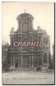 Paris - 4 - Saint Gervais Church Old Postcard