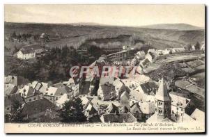 Postcard Old Cars Tour d & # 39Auvergne Gordon Bennett cup 1905 Circuit Miche...