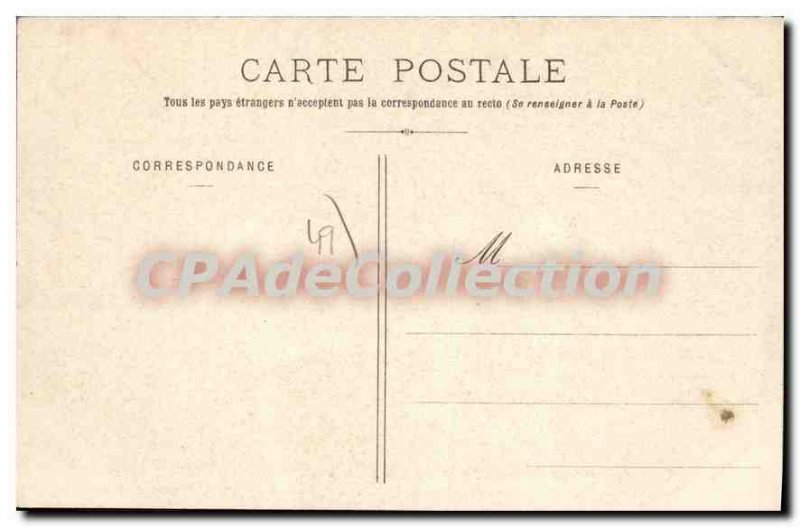 Postcard Old Montreuil-sur-Maine La Grotte