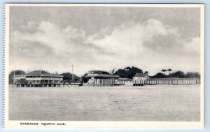 BARBADOS Aquatic Club B.W.I. Postcard