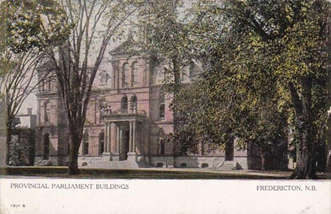 Canada Fredericton Provincial Parliament Buildings