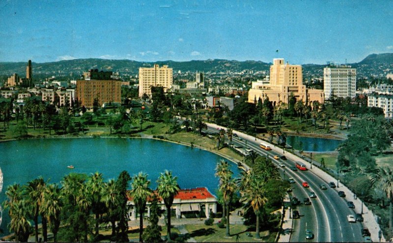 Los Angeles Wilshire Boulevard 1957