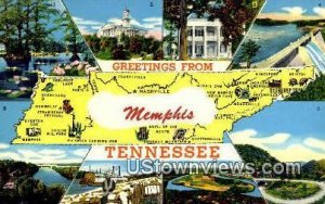 Greetings from - Memphis, Tennessee TN  