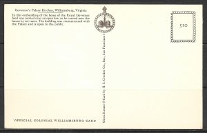 Virginia, Williamsburg - Governor's Palace Kitchen - [VA-023]
