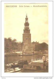 Oude Schans, Montelbaanstoren, Amsterdam (North Holland), Netherlands, 1900-1...