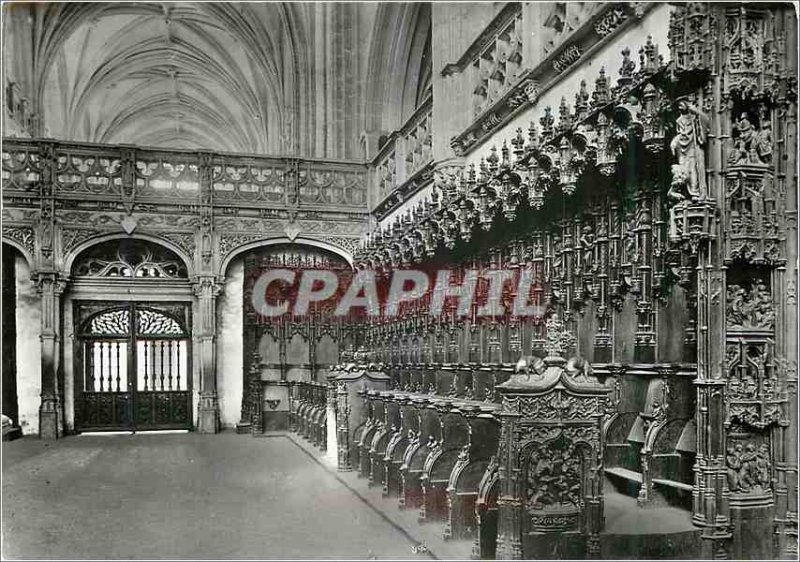 Modern Postcard Bourg en Bresse (Ain) Brou Church (early sixteenth S) The Sta...