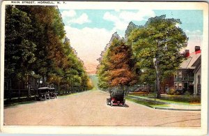 Postcard HOUSE SCENE Hornell New York NY AN2073