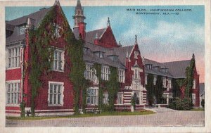 Postcard Main Bldg Huntingdon College Montgomery AL