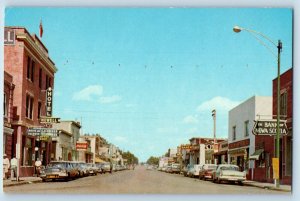 c1960 Brooks Alberta AB Canada Postcard Pheasant Hunter's Paradise Exterior View