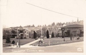 RPPC: Civil Center, Chehalis, WA, Mint, Ellis #2308 (PC1480)