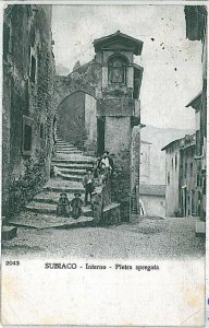 CARTOLINA d'Epoca - ROMA - SUBIACO 1916