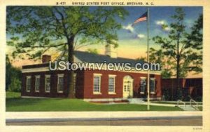 US Post Office in Brevard, North Carolina