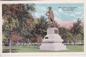 Wisconsin Oshkosh Menomonie Park Chief Oshkosh Monument