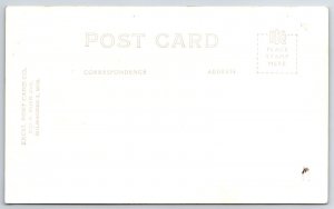 Black River Falls WI Church~Lange Walgreens~Olson Cafe~Drinking Fountain RPPC