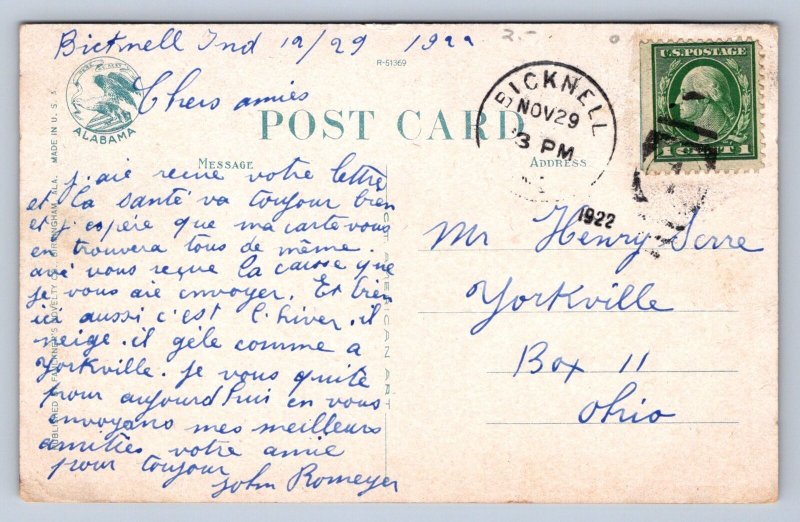 J92/ Fairfield Birmingham Alabama Postcard c1910 American Steel Wire 289