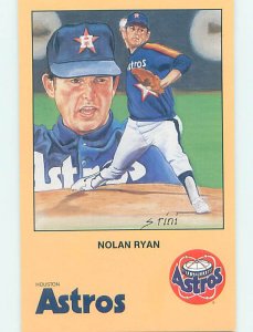 1980s ASTROS BASEBALL - NOLAN RYAN Houston Texas TX AG6200@