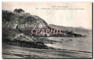 Old Postcard Saint Cast Away Little Corbiere In the Fort-la-Latte