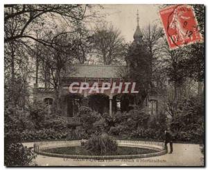 Old Postcard Saint Quentin Jardin d & # 39horticulture