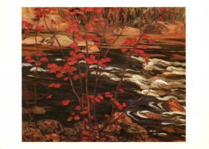 The Red Maple, A Y Jackson Painting