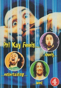 Frank Skinner Phil Kay Feels Channel 4 TV Show Advert Postcard