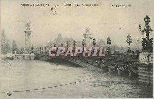 Old Postcard Paris - Alexandre III bridge